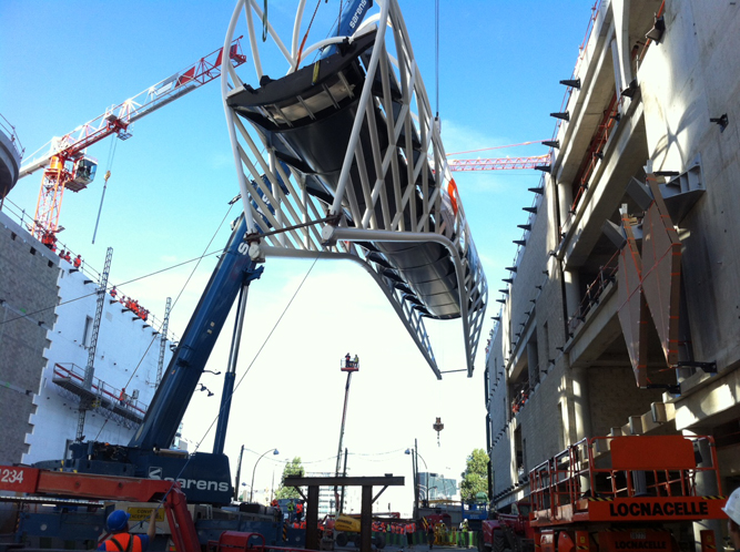 Stahltragwerk Brücke Paris